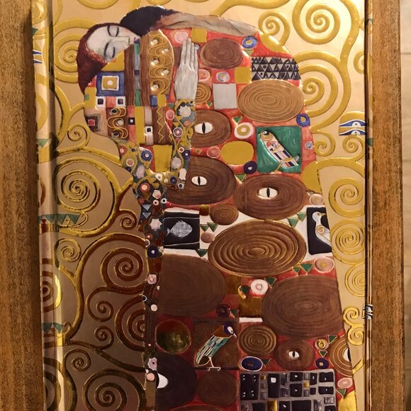 SUMMER SALE!  THE KISS BY GUSTAV KLIMT JOURNAL - Picture 1 of 7